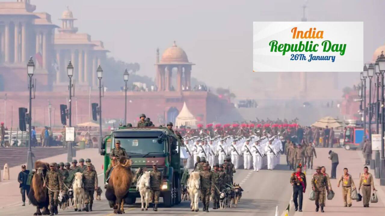 Republic Day military parade highlighting Vande Mataram legacy