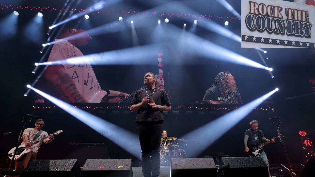 Rock the Country music festival poster showing major artists as controversy leads to lineup changes