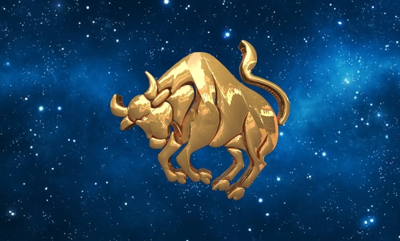 Taurus zodiac sign daily horoscope prediction concept image