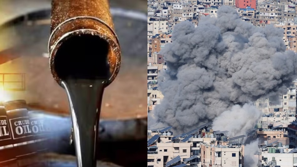 Crude oil price surge due to Middle East war