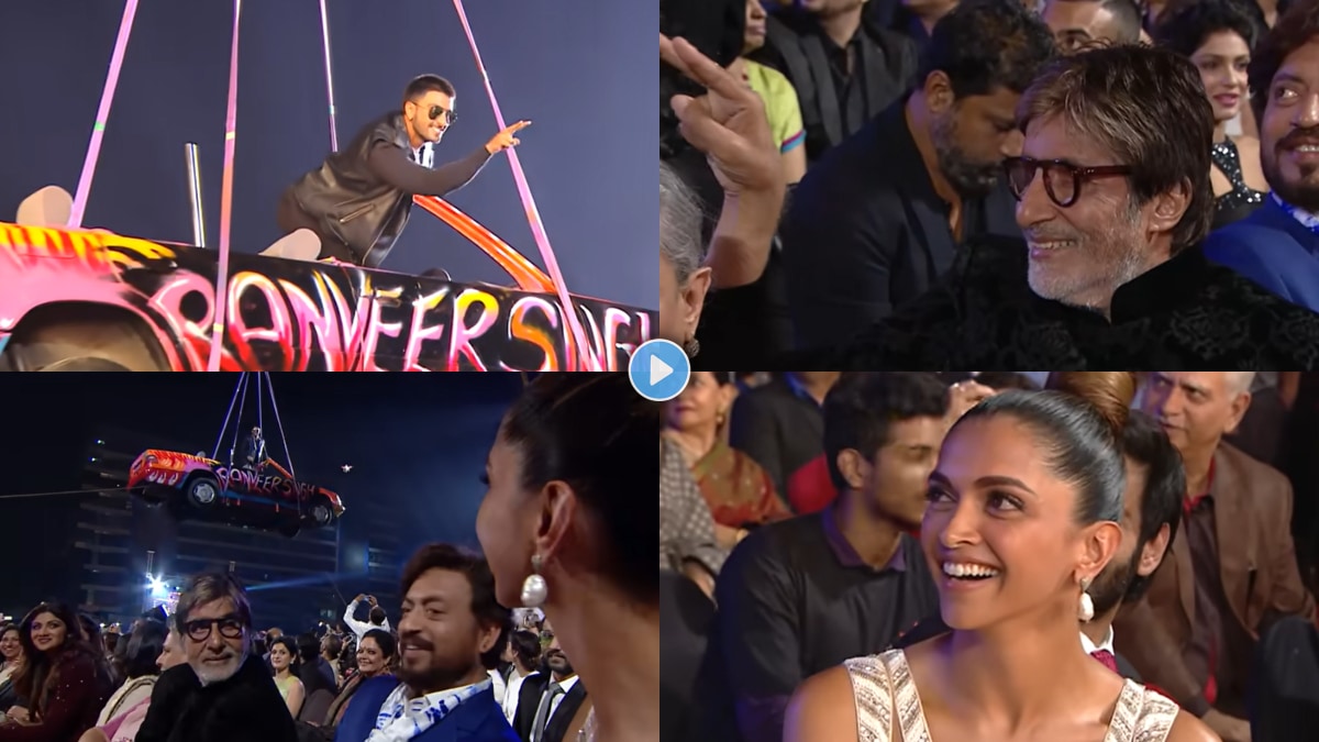 John Abraham award speech funny moment Jaya Bachchan reaction