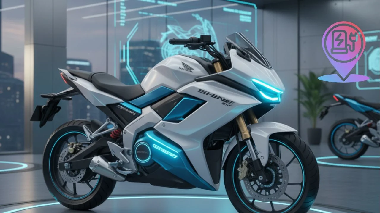 honda shine electric bike 150km range