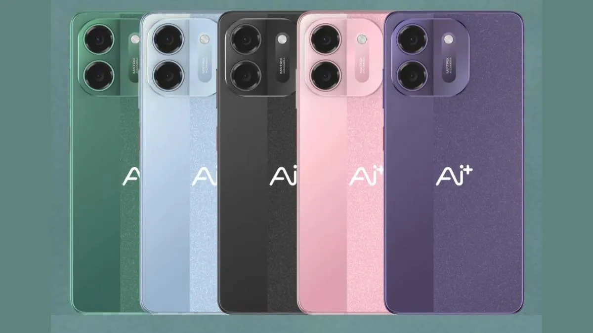 AI Plus Pulse 2 smartphone with 6000mAh battery and 50MP camera