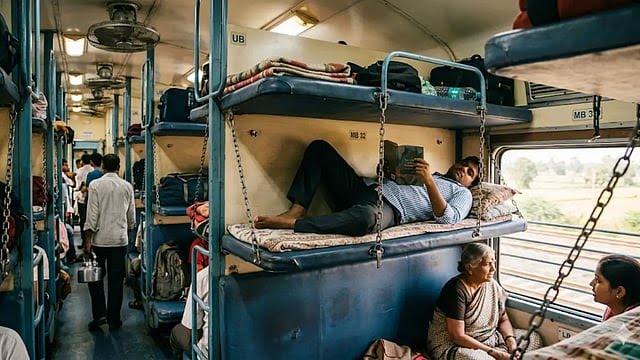 train middle berth rule india sleeper coach