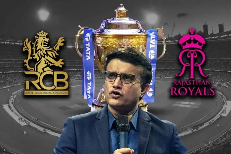 Sourav Ganguly IPL team sale reaction RCB Rajasthan