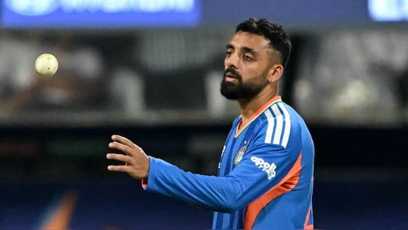 Varun Chakravarthy practice session before T20 World Cup final