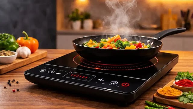 induction cooking electricity saving tips kitchen